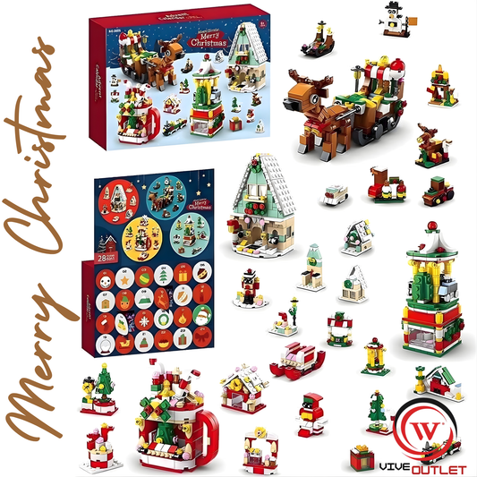 Advent Calendar Christmas Building Set