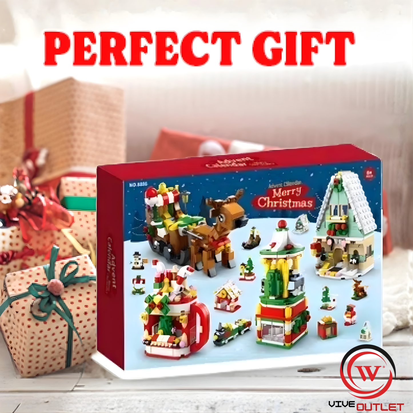 Advent Calendar Christmas Building Set