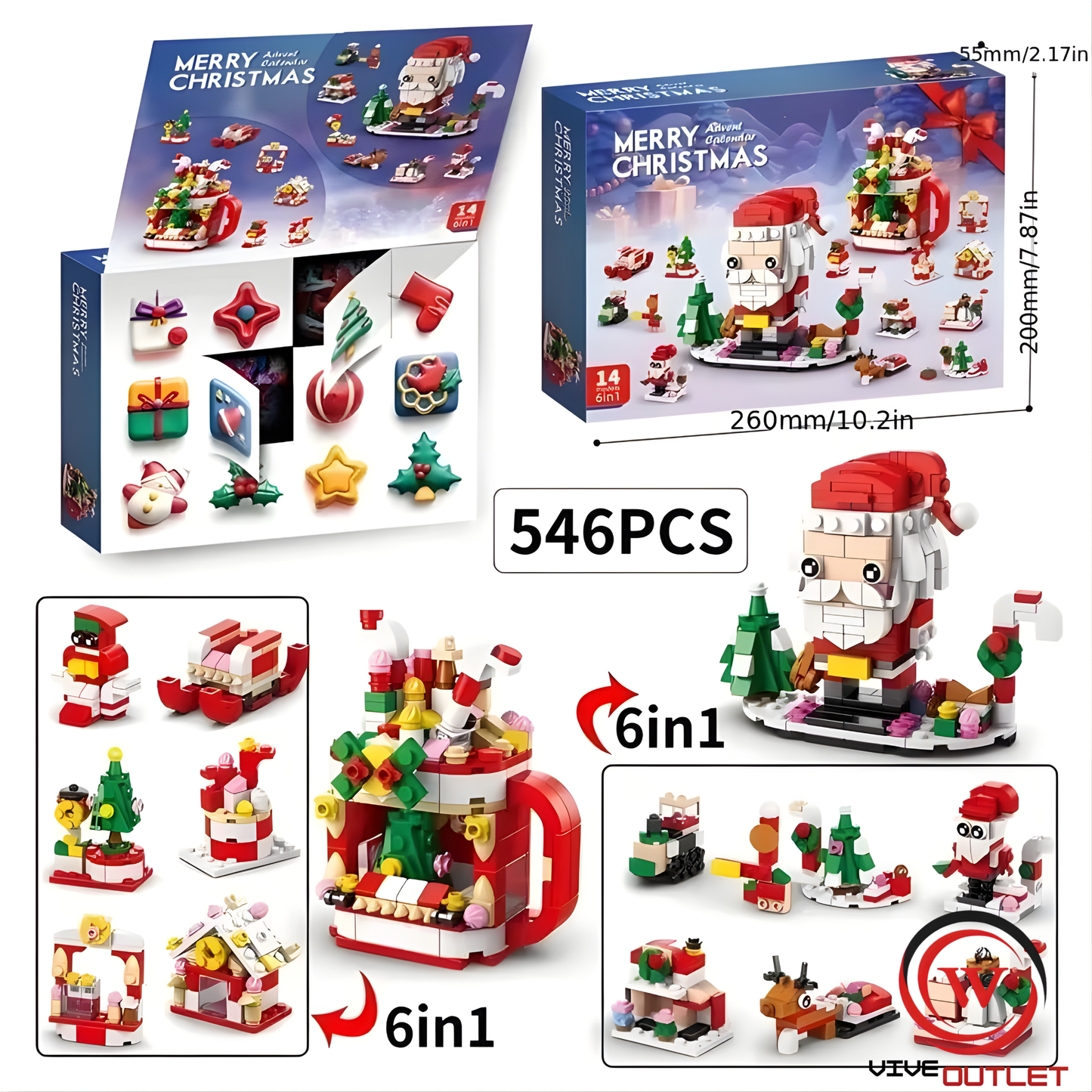 Christmas Building Block Advent Calendar