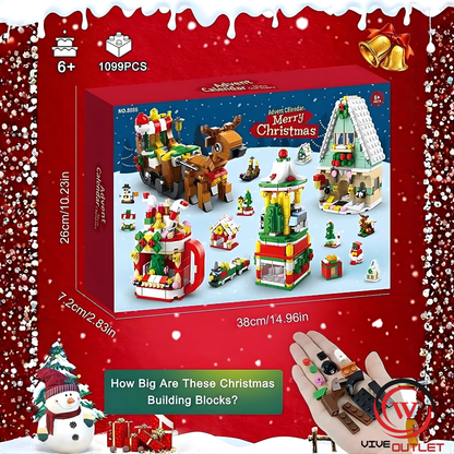 Advent Calendar Christmas Building Set