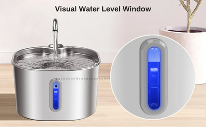 Drinkpaw Automatic Pet Water Fountain – Fresh Clean Water 24/7 | Silent & Long-Lasting