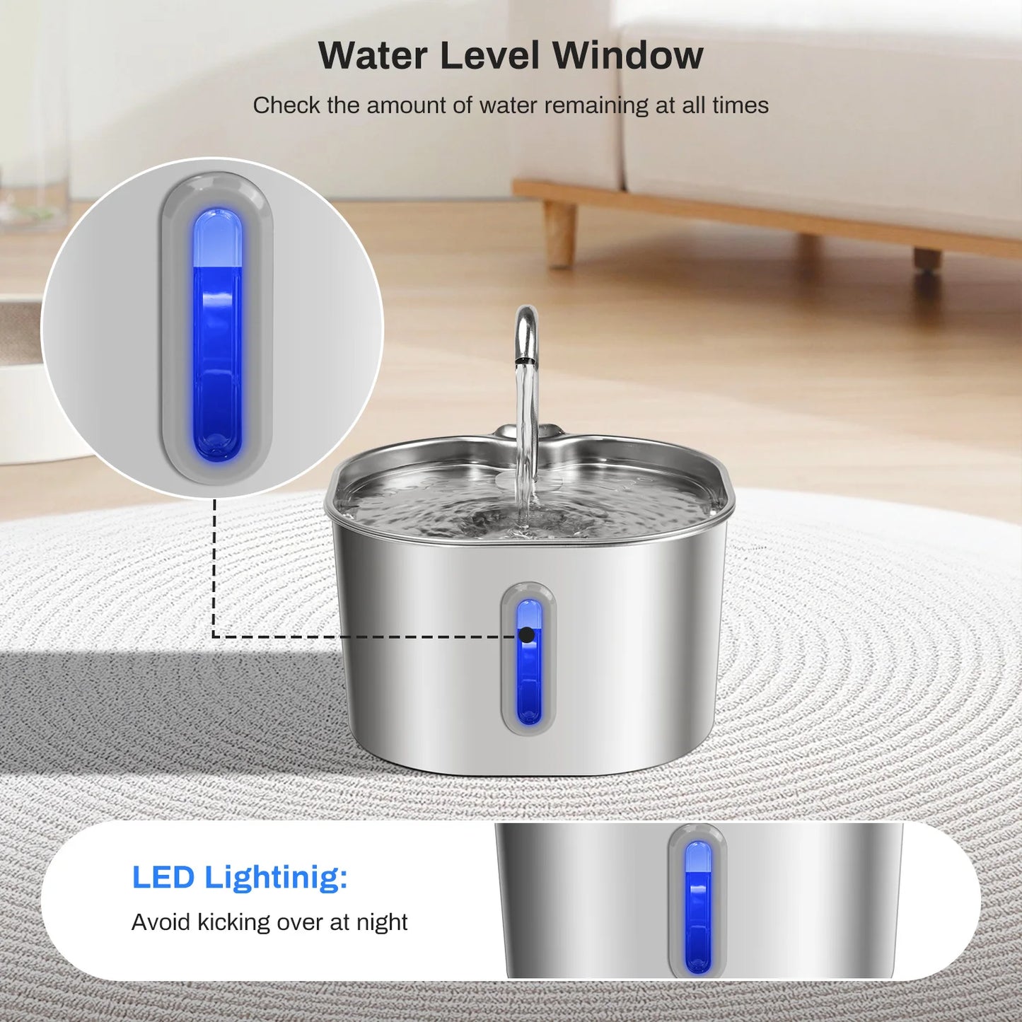 Drinkpaw Automatic Pet Water Fountain – Fresh Clean Water 24/7 | Silent & Long-Lasting